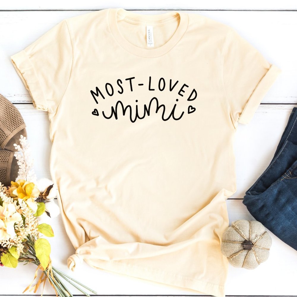 Mimi shirt Gift for Mimi Most loved Mimi T NEW